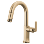 Brizo 63906LF-SSLHP-L Kintsu® Pull-Down Prep Faucet with Arc Spout - Less Handle - Image 4