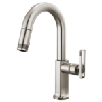 Brizo 63906LF-SSLHP-L Kintsu® Pull-Down Prep Faucet with Arc Spout - Less Handle - Image 6