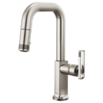 Brizo 63907LF-PCLHP-L Kintsu® Pull-Down Prep Faucet with Square Spout - Less Handle - Image 5
