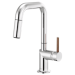 Brizo 63965LF-GLLHP Odin® Pull-Down Prep Faucet with Square Spout - Less Handle - Image 12