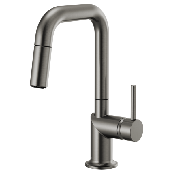 Brizo 63965LF-SLLHP Odin® Pull-Down Prep Faucet with Square Spout - Less Handle