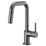 Brizo 63965LF-GLLHP Odin® Pull-Down Prep Faucet with Square Spout - Less Handle - Image 9