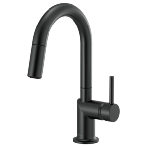 Brizo 63975LF-BLLHP Odin® Pull-Down Prep Faucet with Arc Spout - Less Handle