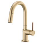 Brizo 63975LF-SLLHP Odin® Pull-Down Prep Faucet with Arc Spout - Less Handle - Image 12
