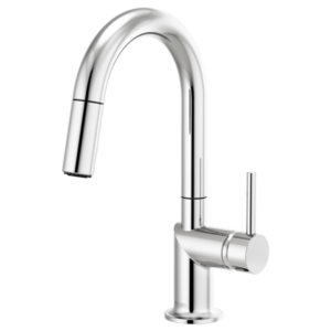 Brizo 63975LF-PCLHP Odin® Pull-Down Prep Faucet with Arc Spout - Less Handle