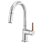 Brizo 63975LF-SLLHP Odin® Pull-Down Prep Faucet with Arc Spout - Less Handle - Image 11