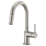 Brizo 63975LF-SLLHP Odin® Pull-Down Prep Faucet with Arc Spout - Less Handle - Image 3