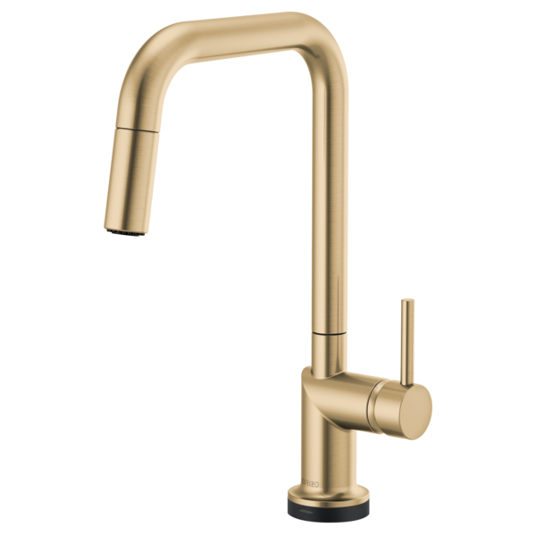 Brizo 64065LF-GLLHP Odin® SmartTouch® Pull-Down Kitchen Faucet with Square Spout - Less Handle