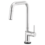 Brizo 64065LF-SLLHP Odin® SmartTouch® Pull-Down Kitchen Faucet with Square Spout - Less Handle - Image 3