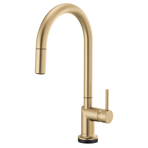 Brizo 64075LF-GLLHP Odin® SmartTouch® Pull-Down Kitchen Faucet with Arc Spout - Less Handle