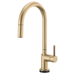 Brizo 64075LF-SLLHP Odin® SmartTouch® Pull-Down Kitchen Faucet with Arc Spout - Less Handle - Image 12