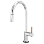 Brizo 64075LF-SLLHP Odin® SmartTouch® Pull-Down Kitchen Faucet with Arc Spout - Less Handle - Image 11