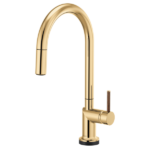 Brizo 64075LF-SLLHP Odin® SmartTouch® Pull-Down Kitchen Faucet with Arc Spout - Less Handle - Image 10