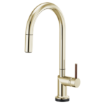 Brizo 64075LF-SLLHP Odin® SmartTouch® Pull-Down Kitchen Faucet with Arc Spout - Less Handle - Image 9