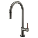 Brizo 64075LF-SLLHP Odin® SmartTouch® Pull-Down Kitchen Faucet with Arc Spout - Less Handle - Image 8