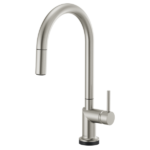 Brizo 64075LF-SLLHP Odin® SmartTouch® Pull-Down Kitchen Faucet with Arc Spout - Less Handle - Image 4
