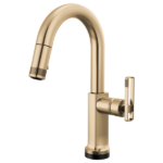 Brizo 64906LF-SSLHP-L Kintsu® SmartTouch® Pull-Down Prep Faucet with Arc Spout - Less Handle - Image 8