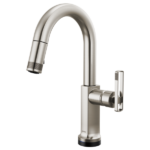Brizo 64906LF-SSLHP-L Kintsu® SmartTouch® Pull-Down Prep Faucet with Arc Spout - Less Handle - Image 6