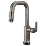 Brizo 64907LF-PCLHP-L Kintsu® SmartTouch® Pull-Down Prep Faucet with Square Spout - Less Handle - Image 3