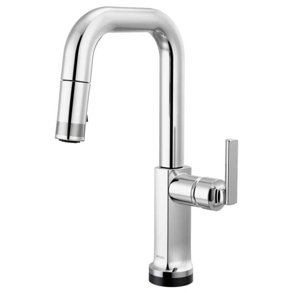 Brizo 64907LF-PCLHP-L Kintsu® SmartTouch® Pull-Down Prep Faucet with Square Spout - Less Handle