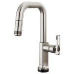 Brizo 64907LF-PCLHP-L Kintsu® SmartTouch® Pull-Down Prep Faucet with Square Spout - Less Handle - Image 5