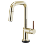Brizo 64965LF-GLLHP Odin® SmartTouch® Pull-Down Prep Kitchen Faucet with Square Spout - Less Handle - Image 10
