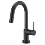 Brizo 64975LF-GLLHP Odin® SmartTouch® Pull-Down Prep Kitchen Faucet with Arc Spout - Less Handle - Image 14