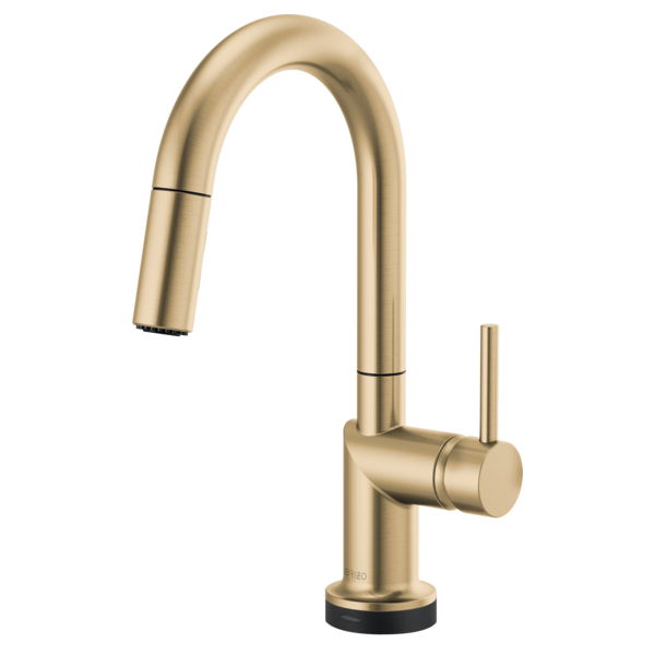 Brizo 64975LF-GLLHP Odin® SmartTouch® Pull-Down Prep Kitchen Faucet with Arc Spout - Less Handle
