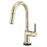 Brizo 64975LF-GLLHP Odin® SmartTouch® Pull-Down Prep Kitchen Faucet with Arc Spout - Less Handle - Image 10