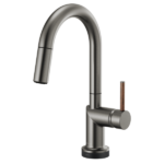 Brizo 64975LF-GLLHP Odin® SmartTouch® Pull-Down Prep Kitchen Faucet with Arc Spout - Less Handle - Image 9