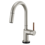 Brizo 64975LF-GLLHP Odin® SmartTouch® Pull-Down Prep Kitchen Faucet with Arc Spout - Less Handle - Image 8