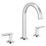Brizo Kintsu widespread lavatory faucet with arc spout – Polished Chrome