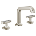 Brizo 65307LF-PCLHP-ECO--HI5306-PCWD Kintsu® Widespread Lavatory Faucet with Angled Spout - Less Handles 1.2 GPM - Image 4