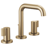 Brizo 65332LF-PCLHP--HL5332-PC-NM Litze® Widespread Lavatory Faucet with High Spout - Less Handles 1.5 GPM - Image 6