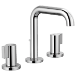 Litze widespread lavatory faucet in Brilliance Luxe Gold