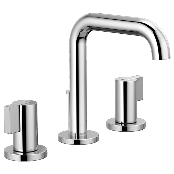 Brizo 65332LF-PCLHP--HL5332-PC-NM Litze® Widespread Lavatory Faucet with High Spout - Less Handles 1.5 GPM