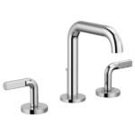 Litze widespread lavatory faucet in Luxe Gold finish