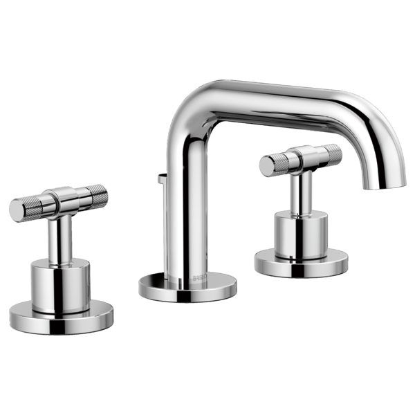 Brizo 65334LF-PCLHP--HL5333-PC-NM Litze® Widespread Lavatory Faucet with Low Spout - Less Handles 1.5 GPM