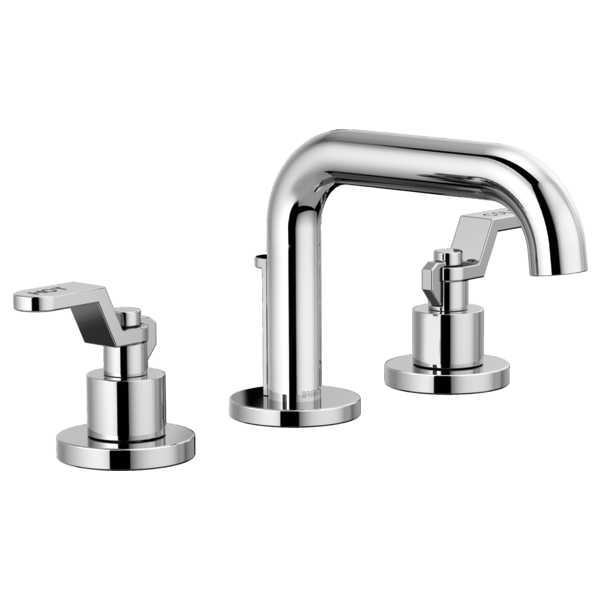 Brizo 65334LF-PCLHP--HL5334-PC-NM Litze® Widespread Lavatory Faucet with Low Spout - Less Handles 1.5 GPM