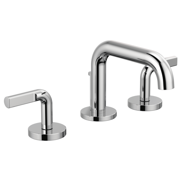 Brizo 65334LF-PCLHP--HL5339-PC Litze® Widespread Lavatory Faucet with Low Spout - Less Handles 1.5 GPM