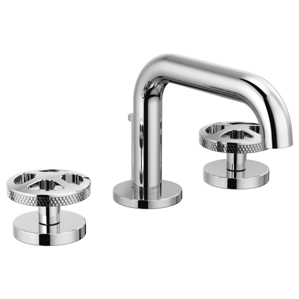 Brizo 65334LF-PCLHP--HW5332-PC Litze® Widespread Lavatory Faucet with Low Spout - Less Handles 1.5 GPM