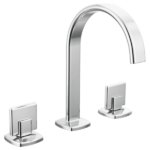 Brizo 65367LF-PCLHP-ECO--HK5367-PC Allaria® Widespread Lavatory Faucet with Square Spout - Less Handles