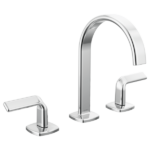 Brizo 65367LF-PCLHP-ECO--HL5367-PC Allaria® Widespread Lavatory Faucet with Square Spout - Less Handles