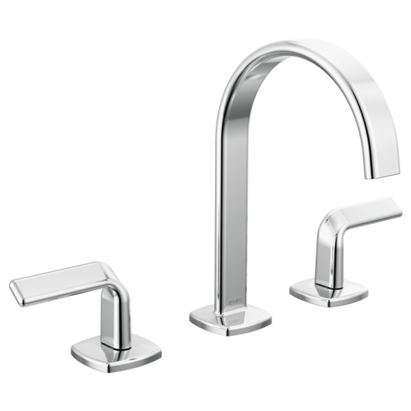 Brizo 65367LF-PCLHP-ECO--HL5367-PC Allaria® Widespread Lavatory Faucet with Square Spout - Less Handles