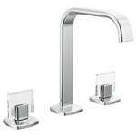 Brizo 65368LF-PCLHP-ECO--HK5367-PCCL Allaria® Widespread Lavatory Faucet with Square Spout - Less Handles