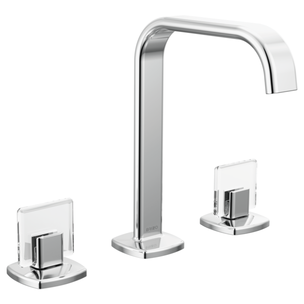 Brizo 65368LF-PCLHP-ECO--HK5367-PCCL Allaria® Widespread Lavatory Faucet with Square Spout - Less Handles