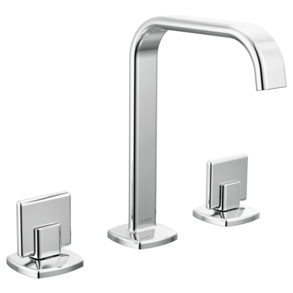 Brizo 65368LF-PCLHP-ECO--HK5367-PC Allaria® Widespread Lavatory Faucet with Square Spout - Less Handles