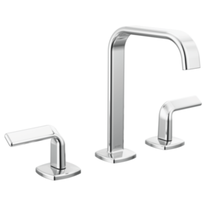 Brizo 65368LF-PCLHP-ECO--HL5367-PC Allaria® Widespread Lavatory Faucet with Square Spout - Less Handles