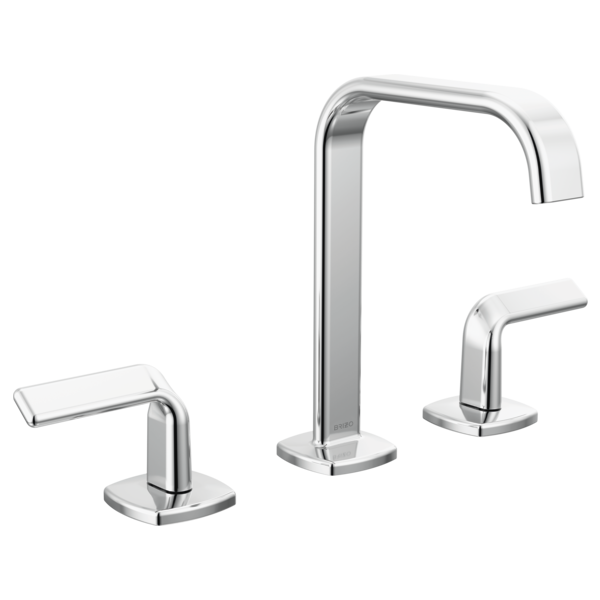 Brizo 65368LF-PCLHP-ECO--HL5367-PC Allaria® Widespread Lavatory Faucet with Square Spout - Less Handles
