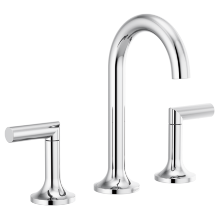 Brizo Odin widespread lavatory faucet in Luxe Gold finish